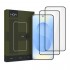 Tempered Glass Full Face Hofi Pro+ Samsung Galaxy S25 5G Μαύρο (2 τεμ.)