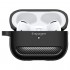 Θήκη Σιλικόνης Spigen Rugged Armor Apple AirPods Pro 1/ 2 με Γάντζο Μαύρο
