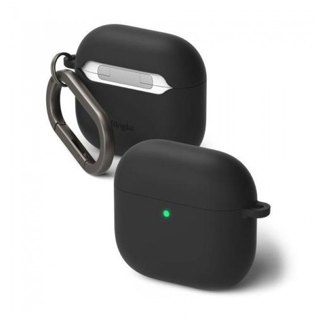 Θήκη Σιλικόνης Ringke Apple AirPods 4 (2024) Μαύρο Θήκη Σιλικόνης Ringke Apple AirPods 4 (2024) Μαύρο