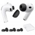 Eartips Σιλικόνης AhaStyle WG187 Apple AirPods Pro 3 S/ M/ L Μαύρο (3 ζεύγη)