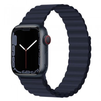 Λουράκι Devia Sport3 Silicone Magnet Apple Watch (38/ 40/ 41mm) Deluxe Σκούρο Μπλε Λουράκι Devia Sport3 Silicone Magnet Apple Watch (38/ 40/ 41mm) Deluxe Σκούρο Μπλε
