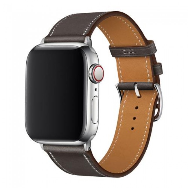 Λουράκι Devia Elegant PU Leather Apple Watch (38/ 40/ 41mm) Taupe Λουράκι Devia Elegant PU Leather Apple Watch (38/ 40/ 41mm) Taupe