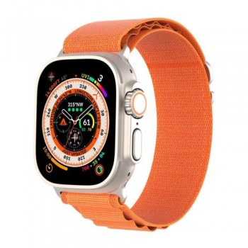 Λουράκι Dux Ducis Sport Nylon Woven Bracelet Apple Watch (42/ 44/ 45/ 49mm) Πορτοκαλί Λουράκι Dux Ducis Sport Nylon Woven Bracelet Apple Watch (42/ 44/ 45/ 49mm) Πορτοκαλί