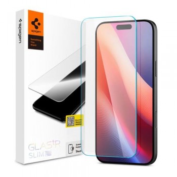 Tempered Glass Full Face Spigen Glas.tR Slim HD Apple iPhone 15/ 16 Διάφανο (1 τεμ.) Tempered Glass Full Face Spigen Glas.tR Slim HD Apple iPhone 15/ 16 Διάφανο (1 τεμ.)