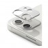 Tempered Glass Full Face Ringke Styling για Τζαμάκι Κάμερας Apple iPhone 12 mini Ασημί (1 τεμ)