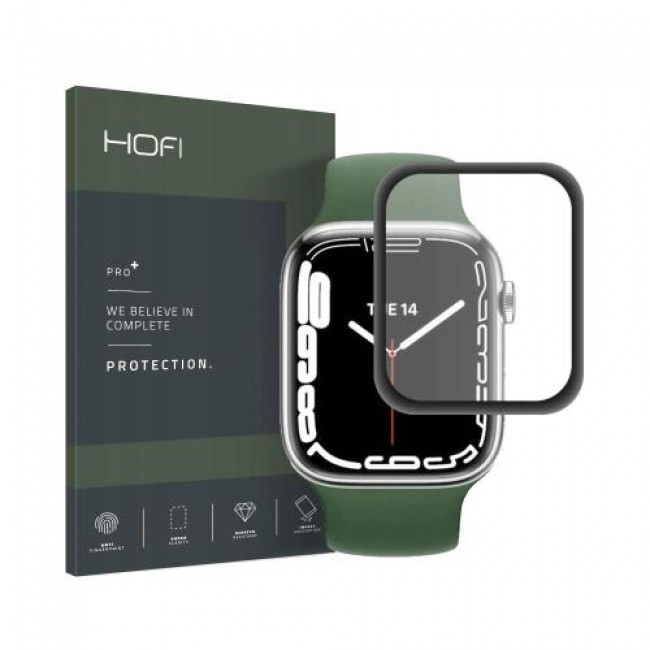 Hybrid Nano Glass Hofi Pro+ Apple Watch 7/ 8/ 9 45mm Μαύρο (1 τεμ.) Hybrid Nano Glass Hofi Pro+ Apple Watch 7/ 8/ 9 45mm Μαύρο (1 τεμ.)
