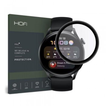 Hybrid Nano Glass Hofi Pro+ Huawei Watch 3 46mm Μαύρο (1 τεμ.)