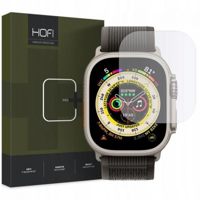 Tempered Glass Hofi Pro+ Apple Watch Ultra 49mm Διάφανο (1 τεμ.)