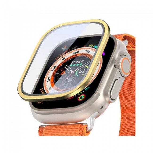 Tempered Glass Dux Ducis Apple Watch Ultra/ Ultra 2/ Ultra 3 49mm Χρυσό (1 τεμ.) Tempered Glass Dux Ducis Apple Watch Ultra/ Ultra 2/ Ultra 3 49mm Χρυσό (1 τεμ.)