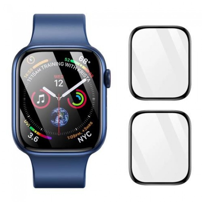 Tempered Glass Dux Ducis Apple Watch Series 10 46mm Μαύρο (2 τεμ.) Tempered Glass Dux Ducis Apple Watch Series 10 46mm Μαύρο (2 τεμ.)