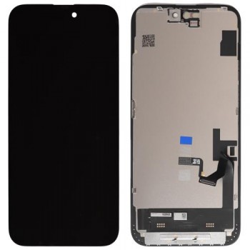 Οθόνη με Touch Screen Hard Oled Apple iPhone 15 Plus Μαύρο (OEM)