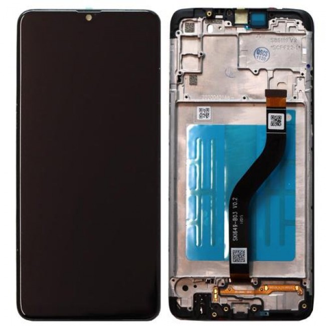 Οθόνη με Touch Screen & Μπροστινή Πρόσοψη Samsung A207F Galaxy A20s Μαύρο (Original)