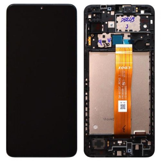 Οθόνη με Touch Screen & Μπροστινή Πρόσοψη Samsung A125F Galaxy A12 Μαύρο (Original) Οθόνη με Touch Screen & Μπροστινή Πρόσοψη Samsung A125F Galaxy A12 Μαύρο (Original)