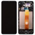 Οθόνη με Touch Screen & Μπροστινή Πρόσοψη Samsung A125F Galaxy A12 Μαύρο (Original)