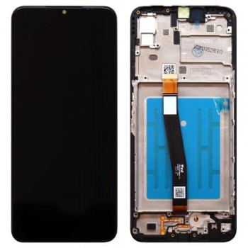 Οθόνη με Touch Screen & Μπροστινή Πρόσοψη Samsung A226B Galaxy A22 5G Μαύρο (Original)