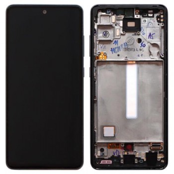 Οθόνη με Touch Screen & Μπροστινή Πρόσοψη Samsung A525F Galaxy A52/ A526B Galaxy A52 5G Μαύρο (Original) Οθόνη με Touch Screen & Μπροστινή Πρόσοψη Samsung A525F Galaxy A52/ A526B Galaxy A52 5G Μαύρο (Original)