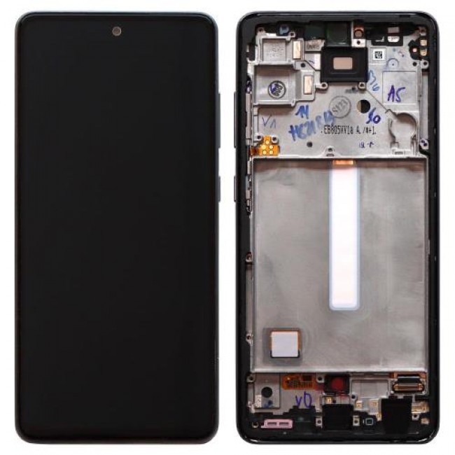 Οθόνη με Touch Screen & Μπροστινή Πρόσοψη Samsung A525F Galaxy A52/ A526B Galaxy A52 5G Μαύρο (Original) Οθόνη με Touch Screen & Μπροστινή Πρόσοψη Samsung A525F Galaxy A52/ A526B Galaxy A52 5G Μαύρο (Original)