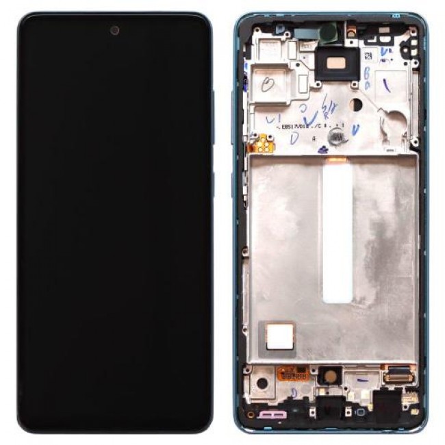 Οθόνη με Touch Screen & Μπροστινή Πρόσοψη Samsung A525F Galaxy A52/ A526B Galaxy A52 5G Μπλε (Original) Οθόνη με Touch Screen & Μπροστινή Πρόσοψη Samsung A525F Galaxy A52/ A526B Galaxy A52 5G Μπλε (Original)