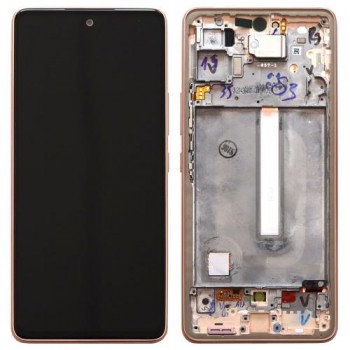 Οθόνη με Touch Screen & Μπροστινή Πρόσοψη Samsung A536B Galaxy A53 5G Πορτοκαλί (Original) Οθόνη με Touch Screen & Μπροστινή Πρόσοψη Samsung A536B Galaxy A53 5G Πορτοκαλί (Original)