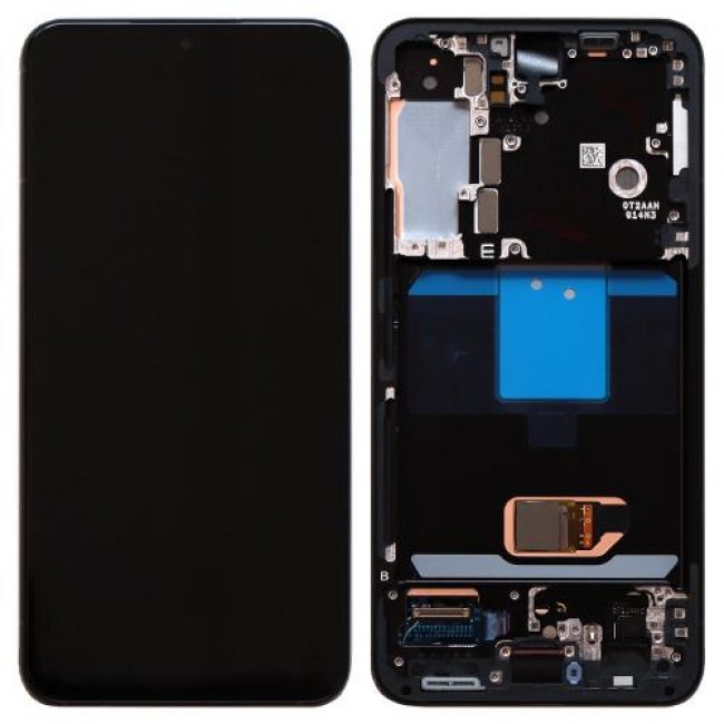 Οθόνη με Touch Screen & Μπροστινή Πρόσοψη Samsung S901B Galaxy S22 5G Γκρι (Original)