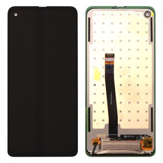 Οθόνη με Touch Screen Samsung G715F Galaxy Xcover Pro Μαύρο (Original)