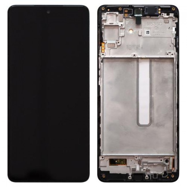 Οθόνη με Touch Screen & Μπροστινή Πρόσοψη Samsung M536B Galaxy M53 5G Πράσινο (Original)