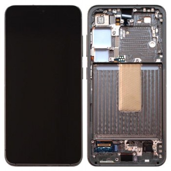 Οθόνη με Touch Screen & Μπροστινή Πρόσοψη Samsung S911B Galaxy S23 5G Πράσινο (Original)