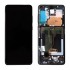Οθόνη με Touch Screen & Μπροστινή Πρόσοψη (Χωρίς Μπροστινή Κάμερα) Samsung G985F Galaxy S20 Plus/ G986B Galaxy S20 Plus 5G Μαύρο (Original)