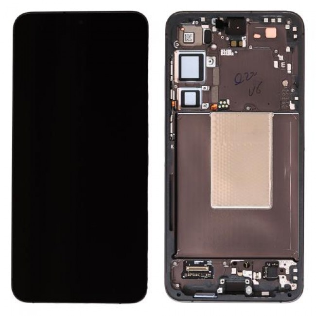 Οθόνη με Touch Screen & Μπροστινή Πρόσοψη Samsung S926B Galaxy S24 Plus 5G Μαύρο (Original)