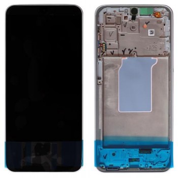 Οθόνη με Touch Screen & Μπροστινή Πρόσοψη Samsung A266 Galaxy A26 5G Λευκό (Original)