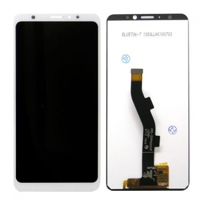 Οθόνη με Touch Screen Meizu M8 Λευκό (OEM)