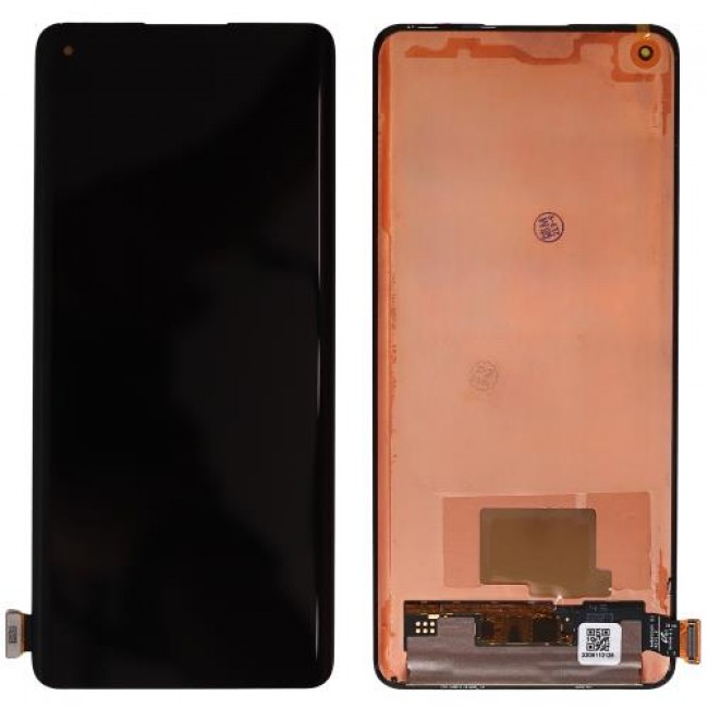 Οθόνη με Touch Screen OnePlus 8/ Oppo Reno 4 Pro 5G Μαύρο (OEM)