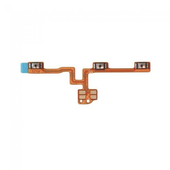 Καλώδιο Πλακέ Πλήκτρου On/Off Xiaomi Redmi Note 9 Pro με Πλήκτρα Έντασης (OEM)