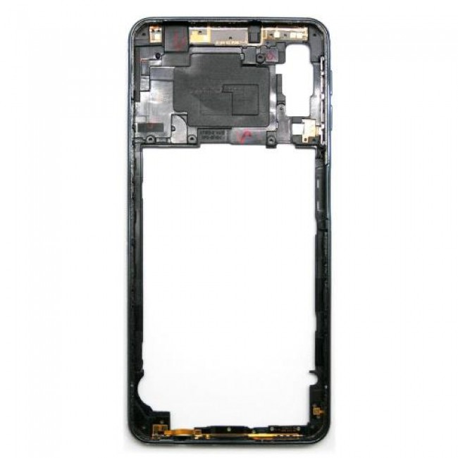 Μεσαίο Πλαίσιο Samsung A750F Galaxy A7 (2018) Μαύρο (Original)