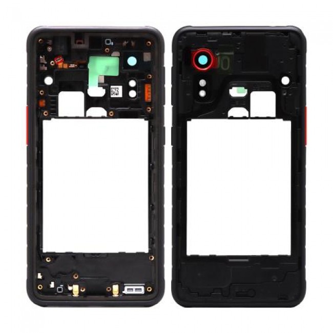 Μεσαίο Πλαίσιο Samsung G525F Galaxy Xcover 5 Μαύρο (Original)