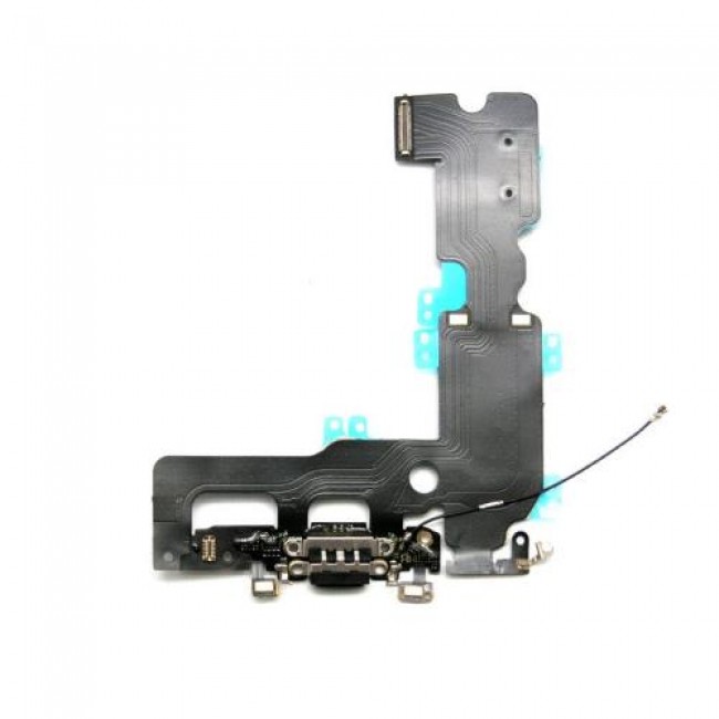 Καλώδιο Πλακέ Apple iPhone 7 Plus με Επαφή Φόρτισης & Μικρόφωνο Μαύρο (OEM)