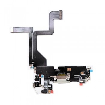 Καλώδιο Πλακέ Apple iPhone 14 Pro με Επαφή Φόρτισης Λευκό (OEM)