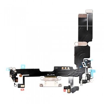 Καλώδιο Πλακέ Apple iPhone 14 Plus με Επαφή Φόρτισης Λευκό (OEM)