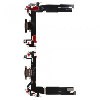 Καλώδιο Πλακέ Apple iPhone 16 με Επαφή Φόρτισης Μαύρο (OEM)