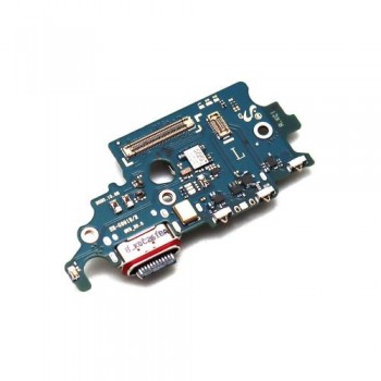 Πλακέτα Samsung G991B Galaxy S21 5G με Επαφή Φόρτισης & Sim Reader (Original)