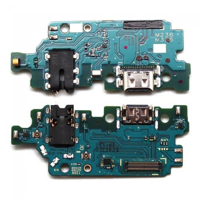 Πλακέτα Samsung M236B Galaxy M23 5G με Επαφή Φόρτισης, Επαφή Hands Free & Μικρόφωνο (Original)
