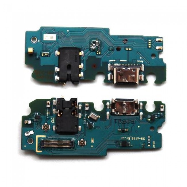 Πλακέτα Samsung A136B Galaxy A13 5G με Επαφή Φόρτισης, Επαφή Hands Free & Μικρόφωνο (Original)