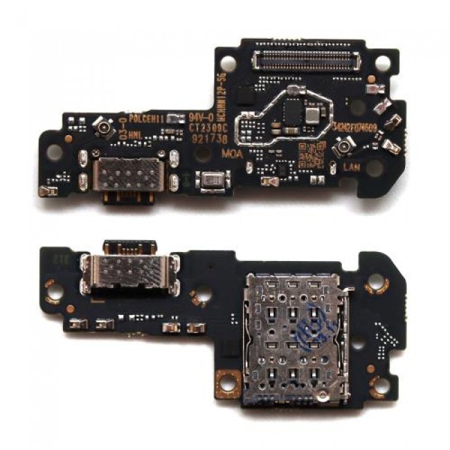 Πλακέτα Xiaomi Redmi Note 12 Pro 5G/ Poco X5 Pro 5G με Επαφή Φόρτισης & Sim Reader (OEM)