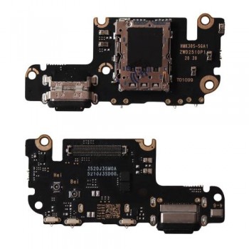 Πλακέτα Xiaomi Mi 10T Pro με Επαφή Φόρτισης & Μικρόφωνο (OEM)
