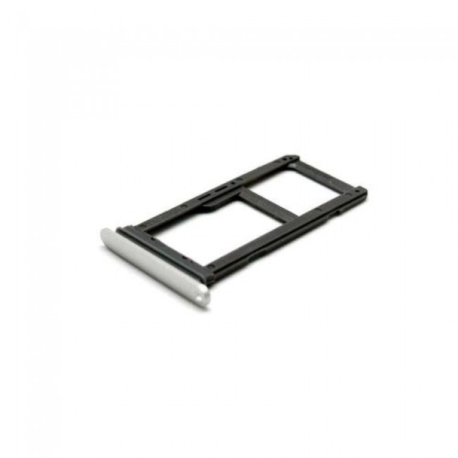 Βάση Κάρτας Sim & SD Samsung G935F Galaxy S7 Edge Λευκό (Original)