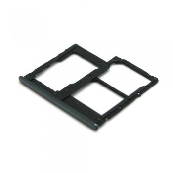 Βάση Κάρτας Sim & SD Samsung A405F Galaxy A40 Μαύρο (Original)