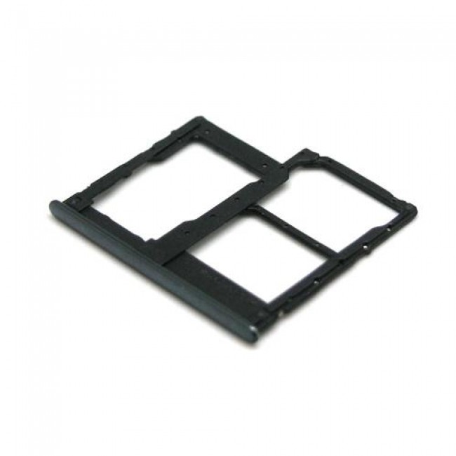 Βάση Κάρτας Sim & SD Samsung A405F Galaxy A40 Μαύρο (Original)