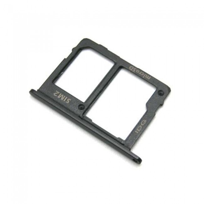 Βάση Κάρτας Sim & SD Samsung J600F Galaxy J6 (2018) Μαύρο (Original)