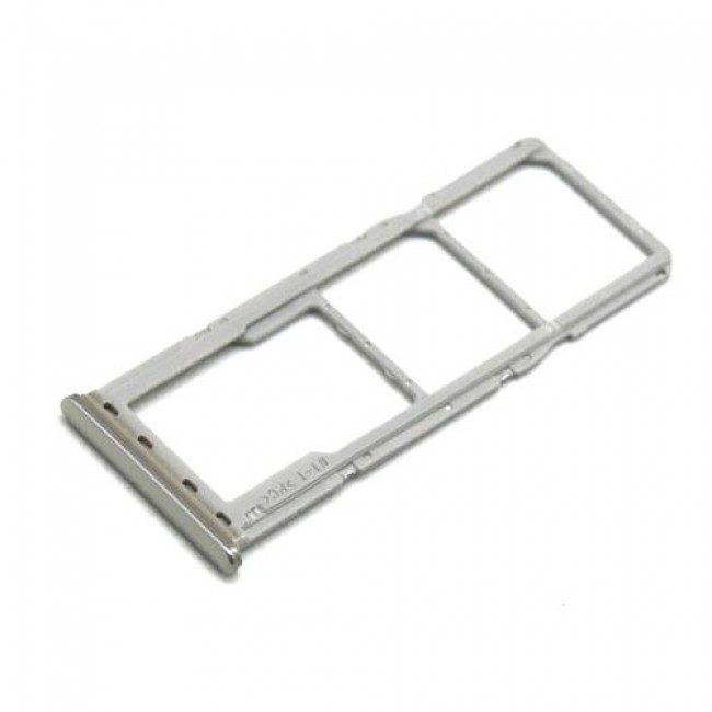 Βάση Κάρτας Sim & SD Samsung A705F Galaxy A70 Λευκό (Original)