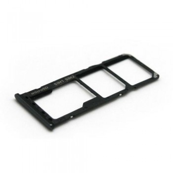 Βάση Κάρτας Sim & SD Samsung A505F Galaxy A50 Μαύρο (Original)